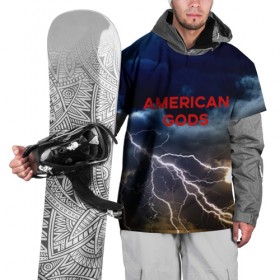 Накидка на куртку 3D с принтом American Gods в Белгороде, 100% полиэстер |  | american gods | omg | американские боги | джиллиан андерсон | иэн макшейн | пабло шрайбер | фантастика | эмили браунинг