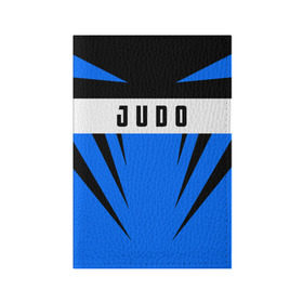 Обложка для паспорта матовая кожа с принтом Judo в Белгороде, натуральная матовая кожа | размер 19,3 х 13,7 см; прозрачные пластиковые крепления | judo | sport | дзюдо | дзюдоист | спорт