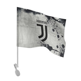 Флаг для автомобиля с принтом Juventus New в Белгороде, 100% полиэстер | Размер: 30*21 см | cr7 | juve | juventus | ronaldo | texture | брызги красок | герб италии | гранж | звезда | роналдо | текстура | флаг италии | ювентус