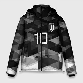 Мужская зимняя куртка 3D с принтом JUVE 10 DYBALA в Белгороде, верх — 100% полиэстер; подкладка — 100% полиэстер; утеплитель — 100% полиэстер | длина ниже бедра, свободный силуэт Оверсайз. Есть воротник-стойка, отстегивающийся капюшон и ветрозащитная планка. 

Боковые карманы с листочкой на кнопках и внутренний карман на молнии. | fc | football | football club | juventus | sport | спорт | спортивные | униформа | фирменные цвета | фк | футбол | футбольный клуб | ювентус