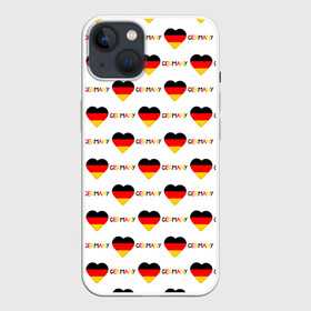 Чехол для iPhone 13 с принтом Love Germany в Белгороде,  |  | germany | германия