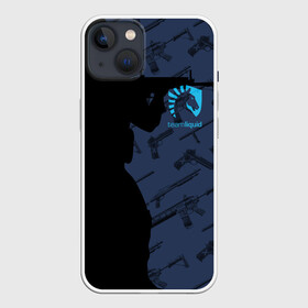 Чехол для iPhone 13 с принтом TEAM LIQUID E SPORT CS GO в Белгороде,  |  | 2019 | blue | cs go | cybersport | esport | liquid | logo | pro league | team | team liquid | киберспорт | логотип | тим ликвид | фирменные цвета