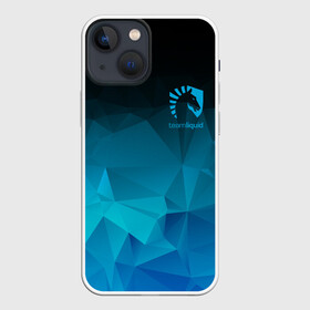 Чехол для iPhone 13 mini с принтом TEAM LIQUID E SPORT в Белгороде,  |  | 2019 | blue | cybersport | esport | liquid | logo | pro league | team | team liquid | киберспорт | логотип | тим ликвид | фирменные цвета