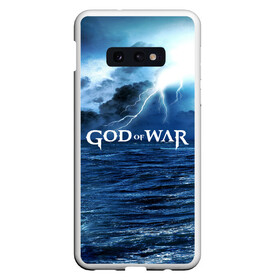 Чехол для Samsung S10E с принтом God of WAR в Белгороде, Силикон | Область печати: задняя сторона чехла, без боковых панелей | atreus | god of war | god of war 4 | gow | kratos | ps4 | атрей | бог войны | гов | зы4 | кратос | левиафан | мальчик | мимир | мировой змей | пиратs | руны | эксклюзив