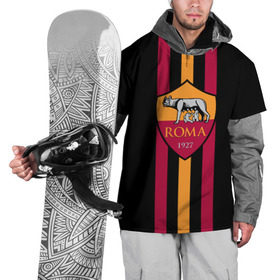 Накидка на куртку 3D с принтом FC Roma Lines в Белгороде, 100% полиэстер |  | football | italia | logo | roma | sport | италия | лого | спорт | фк | футбол | футбольный клуб | эмблема