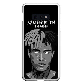 Чехол для Samsung S10E с принтом Xxxtentation RIP в Белгороде, Силикон | Область печати: задняя сторона чехла, без боковых панелей | at | i | look | me | p | r | r.i.p. | revenge | rip | x | xtentation | xxx | рэп