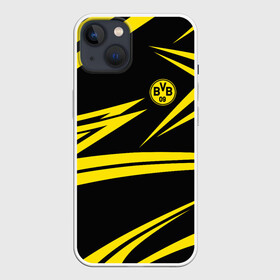 Чехол для iPhone 13 с принтом BORUSSIA. в Белгороде,  |  | borussia | fc | football | football club | geometry | sport | texture | боруссия | геометрия | спорт | спортивные | текстура | униформа | фирменные цвета | фк | футбол | футбольный клуб