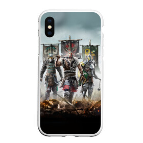 Чехол для iPhone XS Max матовый с принтом For Honor в Белгороде, Силикон | Область печати: задняя сторона чехла, без боковых панелей | hack | slash | викинги | за честь | история | меч | оружие | рыцарь | самурай | топор | файтинг