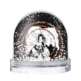 Снежный шар с принтом Хао Асакура в Белгороде, Пластик | Изображение внутри шара печатается на глянцевой фотобумаге с двух сторон | shaman king | зик | король шаманов | манга | шаман кинг