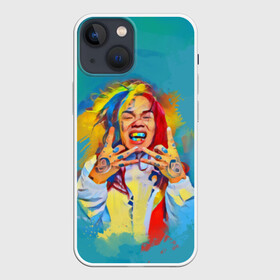 Чехол для iPhone 13 mini с принтом 6IX9INE PAINTS в Белгороде,  |  | 6ix9ine | sixnine | tekashi