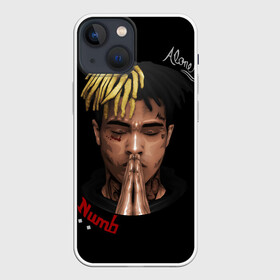 Чехол для iPhone 13 mini с принтом XXXtentacion (Alone 3D) в Белгороде,  |  | alone | art | numb | rap | tentacion | xxxtentacion