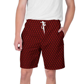 Мужские шорты 3D с принтом Красный дракон в Белгороде,  полиэстер 100% | прямой крой, два кармана без застежек по бокам. Мягкая трикотажная резинка на поясе, внутри которой широкие завязки. Длина чуть выше колен | смапавпав