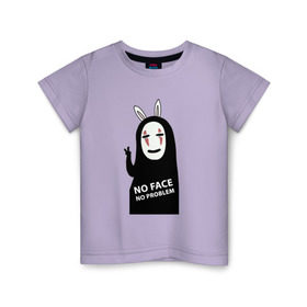 Детская футболка хлопок с принтом Унесенные призраками в Белгороде, 100% хлопок | круглый вырез горловины, полуприлегающий силуэт, длина до линии бедер | spirited away | миядзаки | хаяо
