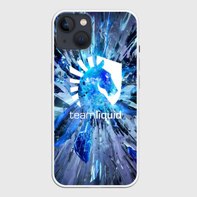 Чехол для iPhone 13 с принтом TEAM LIQUID E SPORT в Белгороде,  |  | 2019 | blue | cybersport | esport | liquid | logo | pro league | team | team liquid | киберспорт | логотип | тим ликвид | фирменные цвета