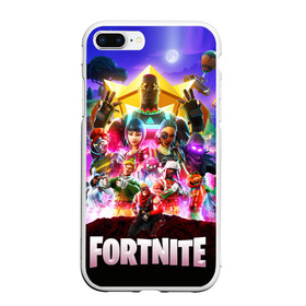 Чехол для iPhone 7Plus/8 Plus матовый с принтом Fortnite Королевская Битва в Белгороде, Силикон | Область печати: задняя сторона чехла, без боковых панелей | battle | epic | fortnite | games | heroes | logo | ninja | raven | royale | битва | боевой | ворон | герои | кефир | королевская | лого | логотип | ниндзя | пропуск | топ 1 | фартнайт | фортнайт | эпик