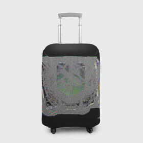 Чехол для чемодана 3D с принтом The International 2018 в Белгороде, 86% полиэфир, 14% спандекс | двустороннее нанесение принта, прорези для ручек и колес | 
