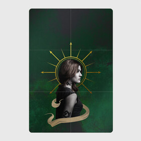 Магнитный плакат 2Х3 с принтом Clarissa Frey в Белгороде, Полимерный материал с магнитным слоем | 6 деталей размером 9*9 см | freeform | shadowhunters | доминик шервуд | клэри фрэй | кэтрин макнамара | фэнтази
