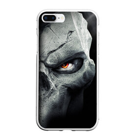 Чехол для iPhone 7Plus/8 Plus матовый с принтом Darksiders II Death Lives в Белгороде, Силикон | Область печати: задняя сторона чехла, без боковых панелей | ад | апокалипсис | война | тьма