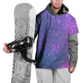 Накидка на куртку 3D с принтом Звездное небо в Белгороде, 100% полиэстер |  | Тематика изображения на принте: 