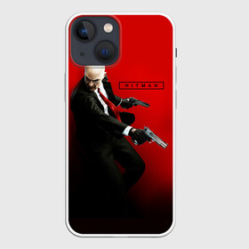 Чехол для iPhone 13 mini с принтом Hitman_3 в Белгороде,  |  | Тематика изображения на принте: hitman | хитман | хитмэн