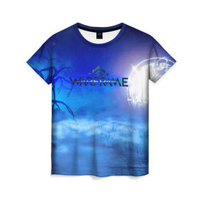 Женская футболка 3D с принтом WARFRAME в Белгороде, 100% полиэфир ( синтетическое хлопкоподобное полотно) | прямой крой, круглый вырез горловины, длина до линии бедер | 2019 | fortuna | stalker | warframe | варфрейм | сталкер | тэнно