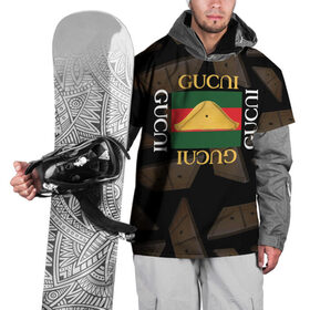 Накидка на куртку 3D с принтом Gusli Гусли в Белгороде, 100% полиэстер |  | Тематика изображения на принте: gucci | gusli | gussi | гуси | гусли | гучи