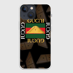 Чехол для iPhone 13 mini с принтом Gusli Гусли в Белгороде,  |  | gucci | gusli | gussi | гуси | гусли | гучи
