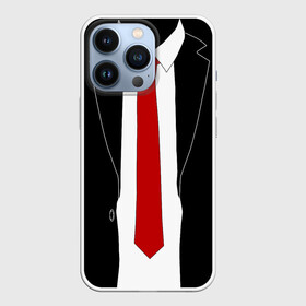 Чехол для iPhone 13 Pro с принтом КОСТЮМ АГЕНТА 47 | AGENT 47 | HITMAN в Белгороде,  |  | agent 47 | галстук | пиджак | хитман