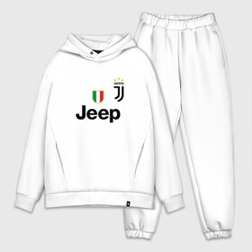 Мужской костюм хлопок OVERSIZE с принтом RONALDO JUVE SPORT в Белгороде,  |  | cr7 | fc | football | football club | juventus | ronaldo | sport | роналдо | спорт | спортивные | униформа | фирменные цвета | фк | футбол | футбольный клуб | ювентус