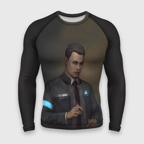 Мужской рашгард 3D с принтом Connor в Белгороде,  |  | 2038 | become | connor | dbh | detroit | gamer | human | kara | андроид | девиант | детройт | кара | квест | коннор | маркус