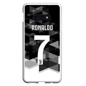 Чехол для Samsung S10E с принтом RONALDO JUVE SPORT в Белгороде, Силикон | Область печати: задняя сторона чехла, без боковых панелей | cr7 | fc | клуб | криштиану роналду | роналдо | фк | ювентус