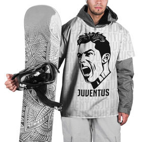 Накидка на куртку 3D с принтом RONALDO JUVE SPORT в Белгороде, 100% полиэстер |  | cr7 | fc | клуб | криштиану роналду | роналдо | фк | ювентус