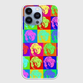 Чехол для iPhone 13 Pro с принтом pop art Marilyn Monroe в Белгороде,  |  | marilyn monroe | pop art | мэрилин монро | поп арт