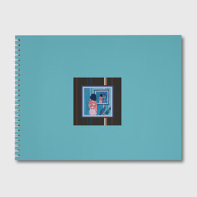 Альбом для рисования с принтом Рекурсия в Белгороде, 100% бумага
 | матовая бумага, плотность 200 мг. |   оптическая иллюзия | искусство | картина