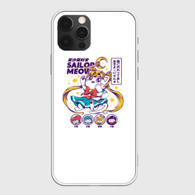 Чехол для iPhone 12 Pro Max с принтом Sailor Meow в Белгороде, Силикон |  | anime | cat | kawaii | sailor moon | аниме | каваи | кот котик | мультсериал | ностальгия | ретро | сейлор мун