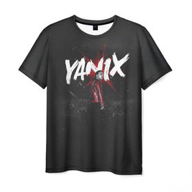 Мужская футболка 3D с принтом YANIX в Белгороде, 100% полиэфир | прямой крой, круглый вырез горловины, длина до линии бедер | Тематика изображения на принте: 
