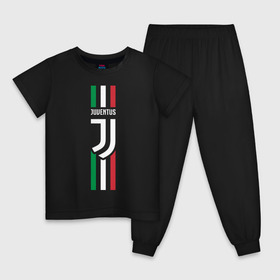 Детская пижама хлопок с принтом Juventus Italy в Белгороде, 100% хлопок |  брюки и футболка прямого кроя, без карманов, на брюках мягкая резинка на поясе и по низу штанин
 | cristiano | juve | италия | криштиану | роналдо | роналду | юве | ювентус
