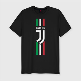 Мужская футболка премиум с принтом Juventus Italy в Белгороде, 92% хлопок, 8% лайкра | приталенный силуэт, круглый вырез ворота, длина до линии бедра, короткий рукав | cristiano | juve | италия | криштиану | роналдо | роналду | юве | ювентус