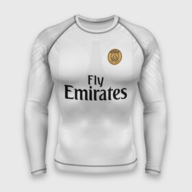 Мужской рашгард 3D с принтом Neymar away 18 19 в Белгороде,  |  | champions | cup | france | germain | jnior | league | neymar | paris | psg | saint | santos | silva | world | лига | мира | неймар | псж | франция | чемпионат | чемпионов