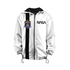 Детская куртка 3D с принтом NASA в Белгороде, 100% полиэстер | застежка — молния, подол и капюшон оформлены резинкой с фиксаторами, по бокам — два кармана без застежек, один потайной карман на груди, плотность верхнего слоя — 90 г/м2; плотность флисового подклада — 260 г/м2 | Тематика изображения на принте: shuttle | space | аполлон | галактика | джемини | космонав | космос | наса | скайлэб | сша | шаттл nasa