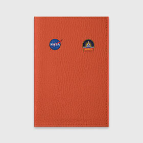 Обложка для паспорта матовая кожа с принтом NASA в Белгороде, натуральная матовая кожа | размер 19,3 х 13,7 см; прозрачные пластиковые крепления | Тематика изображения на принте: shuttle | space | аполлон | галактика | джемини | космонав | космос | наса | скайлэб | сша | шаттл nasa