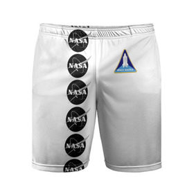 Мужские шорты 3D спортивные с принтом NASA в Белгороде,  |  | shuttle | space | аполлон | галактика | джемини | космонав | космос | наса | скайлэб | сша | шаттл nasa