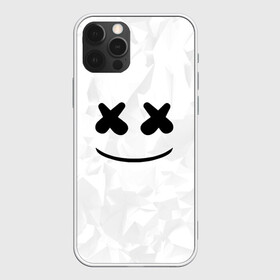 Чехол для iPhone 12 Pro с принтом MARSHMELLO  в Белгороде, силикон | область печати: задняя сторона чехла, без боковых панелей | Тематика изображения на принте: dj | marshmello | usa | америка | клубная музыка | маршмелло | музыка | музыкант