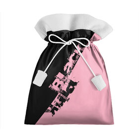 Подарочный 3D мешок с принтом BlackPink k-pop в Белгороде, 100% полиэстер | Размер: 29*39 см | black  pink | blackpink | jennie | jisoo | k pop | lalisa | группа | к поп | корейская группа | розовый | черный