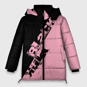 Женская зимняя куртка 3D с принтом BlackPink k-pop в Белгороде, верх — 100% полиэстер; подкладка — 100% полиэстер; утеплитель — 100% полиэстер | длина ниже бедра, силуэт Оверсайз. Есть воротник-стойка, отстегивающийся капюшон и ветрозащитная планка. 

Боковые карманы с листочкой на кнопках и внутренний карман на молнии | black  pink | blackpink | jennie | jisoo | k pop | lalisa | группа | к поп | корейская группа | розовый | черный