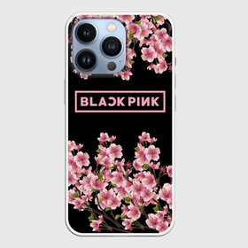 Чехол для iPhone 13 Pro с принтом BlackPink sakura в Белгороде,  |  | Тематика изображения на принте: black  pink | blackpink | jennie | jisoo | k pop | lalisa | sakura | группа | к поп | корейская группа | розовый | сакура | черный