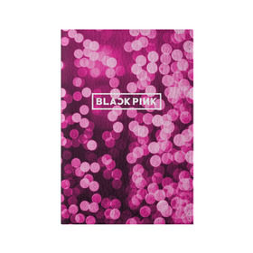 Обложка для паспорта матовая кожа с принтом BlackPink в Белгороде, натуральная матовая кожа | размер 19,3 х 13,7 см; прозрачные пластиковые крепления | black  pink | blackpink | flowers | jennie | jisoo | k pop | lalisa | sakura | группа | к поп | корейская группа | растения | розовый | сакура | цветы | черный