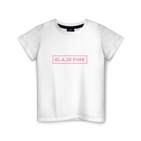 Детская футболка хлопок с принтом BlackPink 96 JENNIE в Белгороде, 100% хлопок | круглый вырез горловины, полуприлегающий силуэт, длина до линии бедер | Тематика изображения на принте: 96 jennie | black  pink | blackpink | jennie | jisoo | k pop | lalisa | группа | к поп | корейская группа | розовый | черный