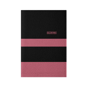 Обложка для паспорта матовая кожа с принтом BlackPink 97 ROSE в Белгороде, натуральная матовая кожа | размер 19,3 х 13,7 см; прозрачные пластиковые крепления | 97 rose | black  pink | blackpink | jennie | jisoo | k pop | lalisa | группа | к поп | корейская группа | розовый | черный