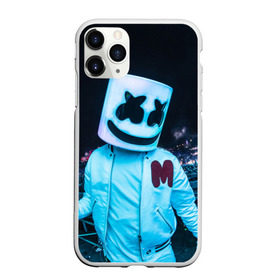 Чехол для iPhone 11 Pro матовый с принтом MARSHMELLO в Белгороде, Силикон |  | dj | marshmello | usa | америка | клубная музыка | маршмелло | музыка | музыкант